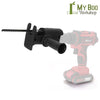 Reciprocating Saw attachment for cordless Drill | Bamboo Saw